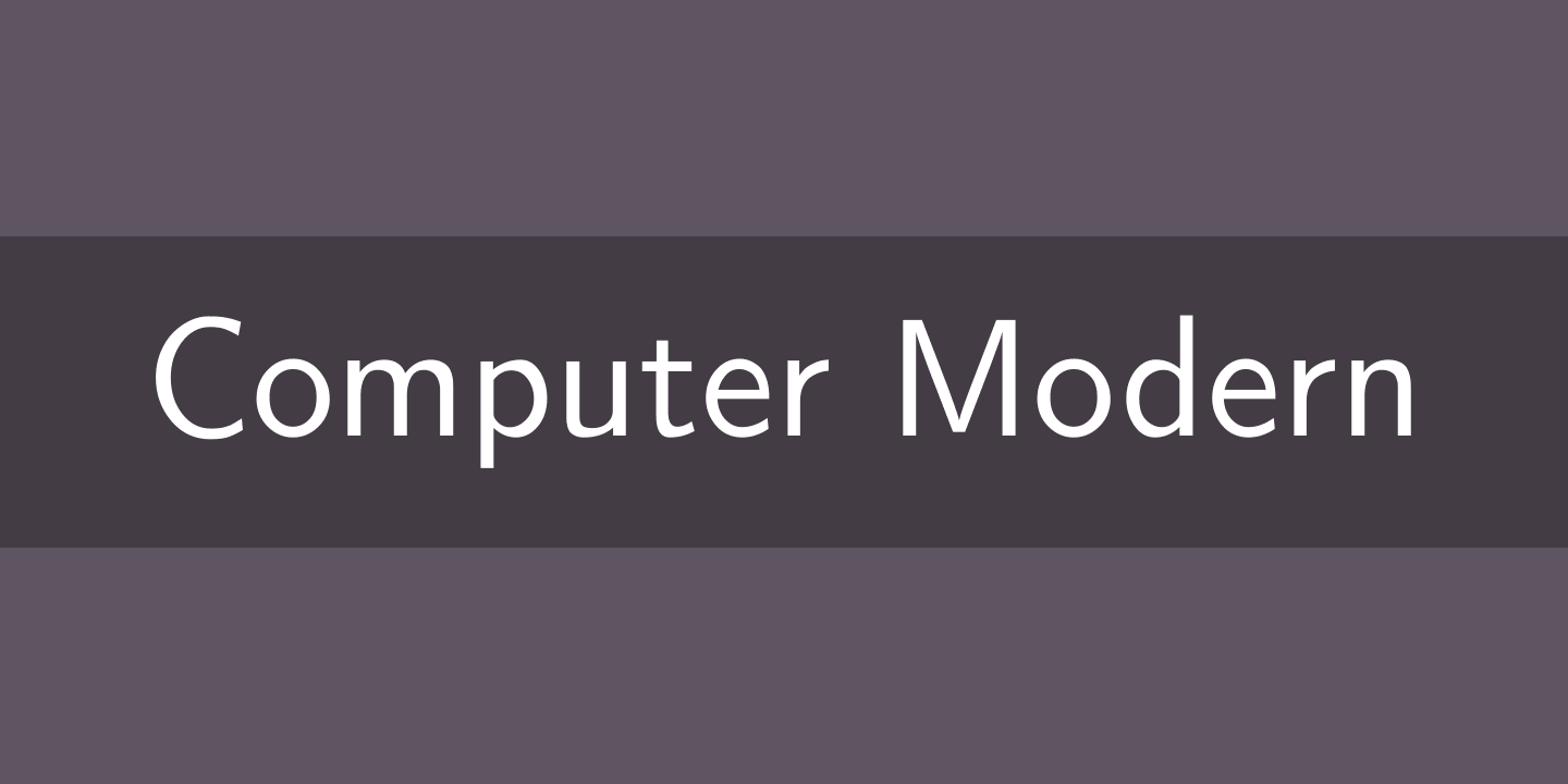 Police Computer Modern